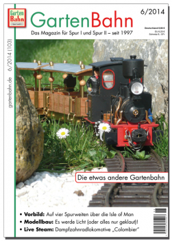 GartenBahn 2014 - Jahrgang komplett