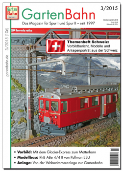 GartenBahn 2015 - Jahrgang komplett