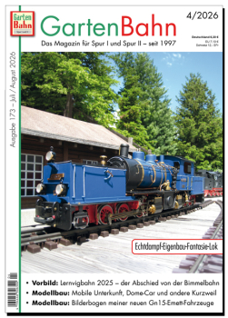 Preview: GartenBahn 2026 - Jahrgang komplett