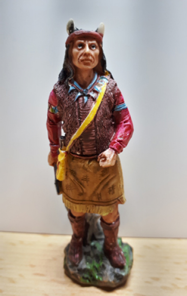 Indianer Dekofiguren  Figuren Indians Polyresin 646 