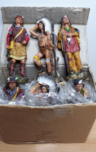 Indianer Figuren im 6er Set