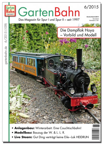 GartenBahn 2015 - Jahrgang komplett