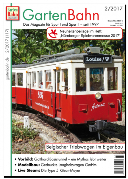 GartenBahn 2017 - Jahrgang 5 Hefte