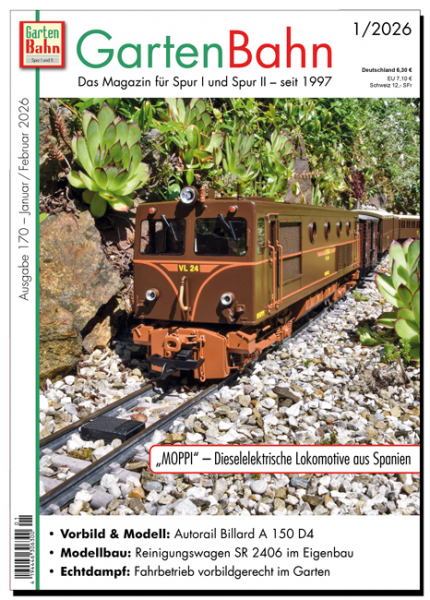 GartenBahn 2026 - Einzelheft